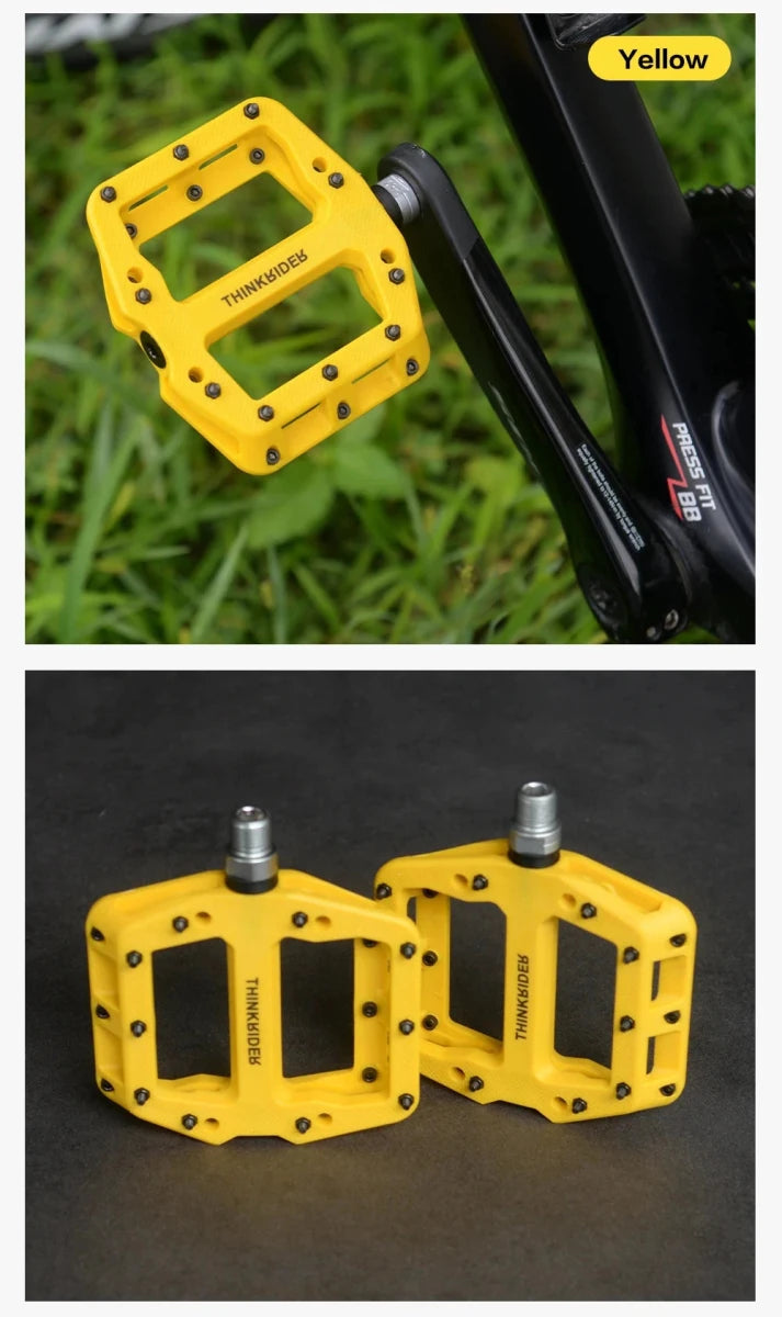Upgrade Your Ride with ThinkRider Flat Bike Pedals! Ultimate Durability & Performance 🚴♂️ - MANDOTOS