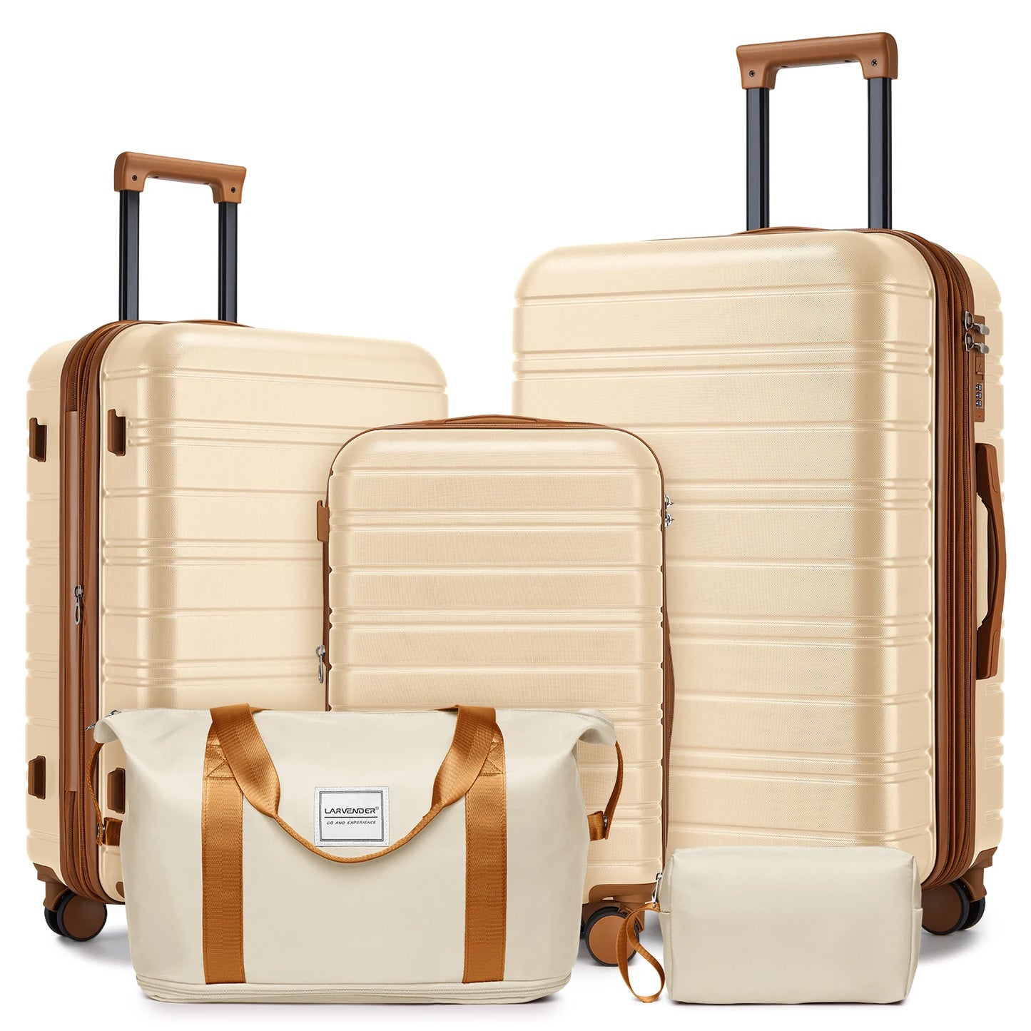 Water-Resistant Travel Luggage Sets with TSA Lock and Gym Bags - MANDOTOS INTERNATIONAL