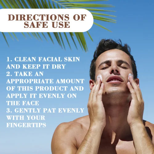 Men's Outdoor Summer Sunscreen Moisturizer with Uv Protection - MANDOTOS INTERNATIONAL