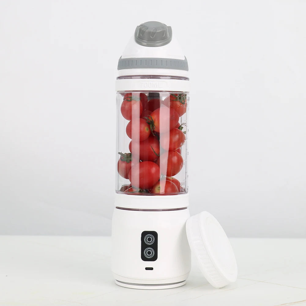 Ice Crushing Portable Blender Rechargeable Portable Smoothie Blender Cordless Personal Travel Blender