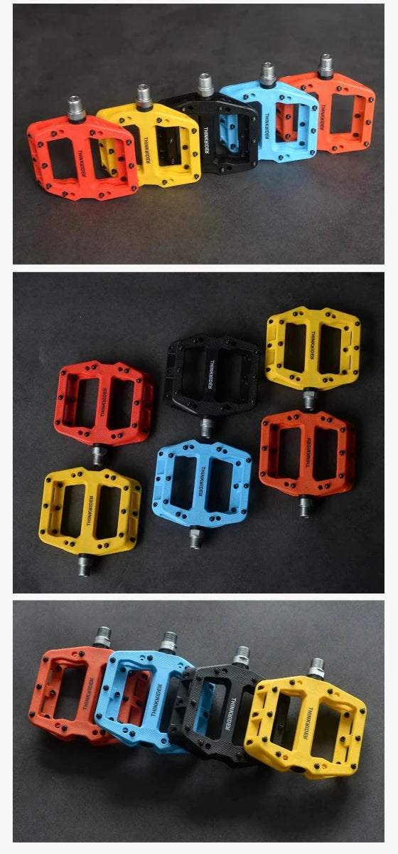 Upgrade Your Ride with ThinkRider Flat Bike Pedals! Ultimate Durability & Performance 🚴♂️ - MANDOTOS