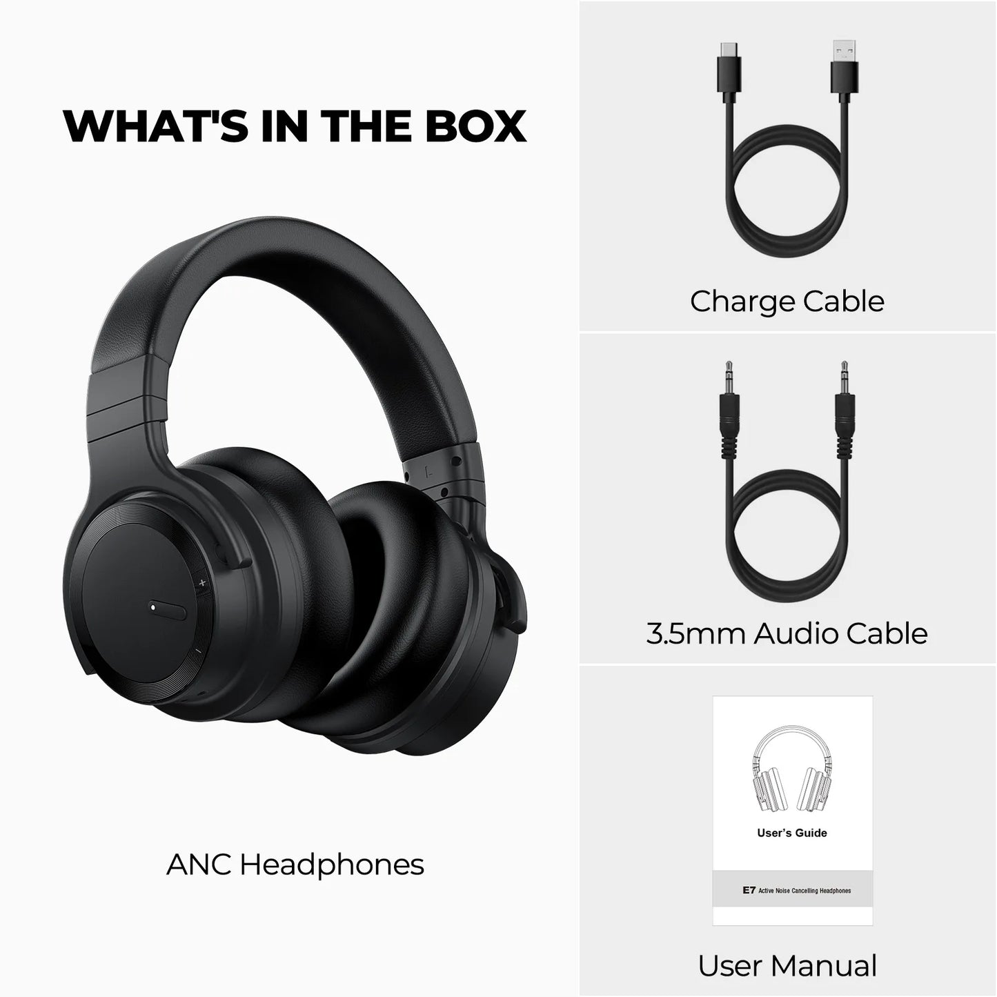 Premium Wireless Noise Cancelling Headphones for Travel and Work - MANDOTOS INTERNATIONAL