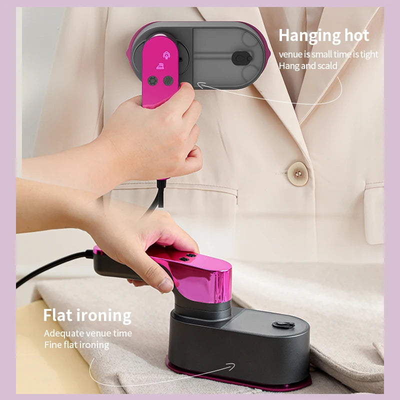 Strong Pressurized Steam Fast Ironing Electric Hand Home Travel Folding Clothing Ironing Machine