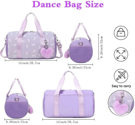 Fashionable Backpack with Bowknot Pattern, Foldable, 20-35L Capacity - MANDOTOS INTERNATIONAL