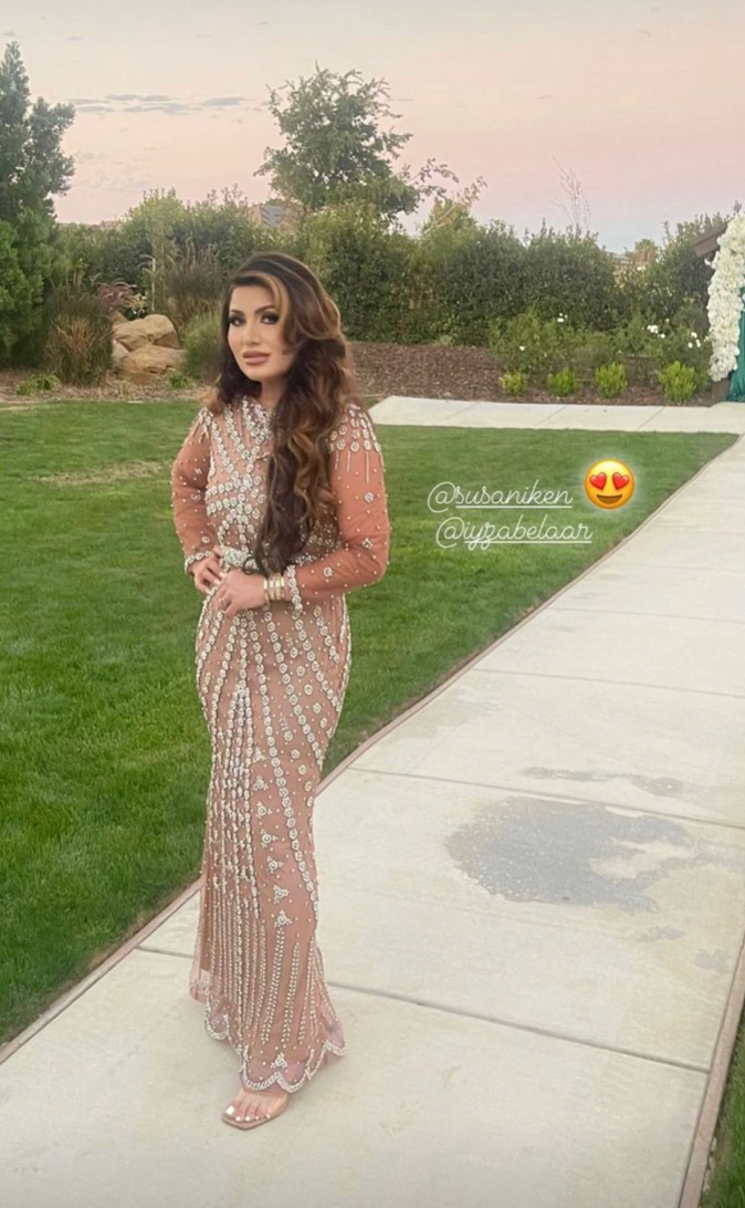Kendall Long Sleeve Beaded Dress Iyza Belaar