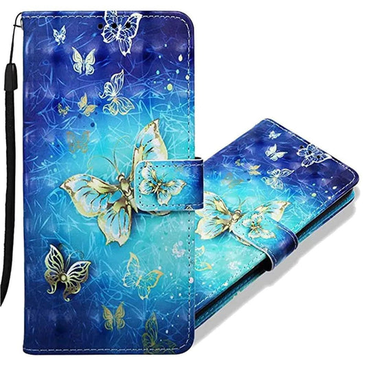 Golden Butterfly Wallet Case for Galaxy Note 20 Ultra | Luxurious Design & Premium Protection - MANDOTOS