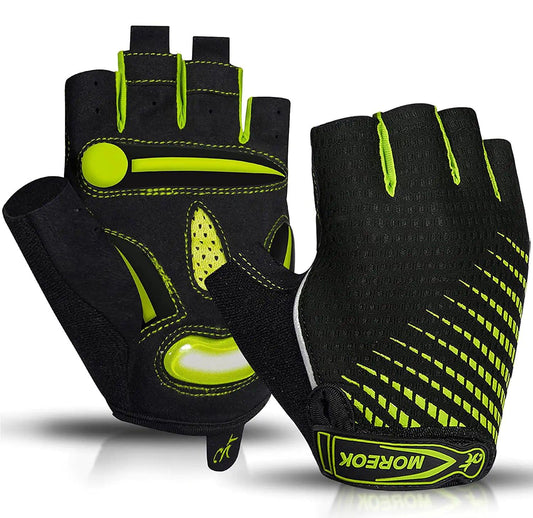 RideGuard Half Finger Cycling Gloves - MANDOTOS