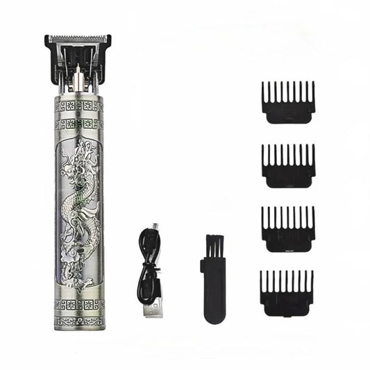 High-Power Electric Clippers Designed for Barbershops, Ideal for Shaving And Trimming with USB Charging. - MANDOTOS