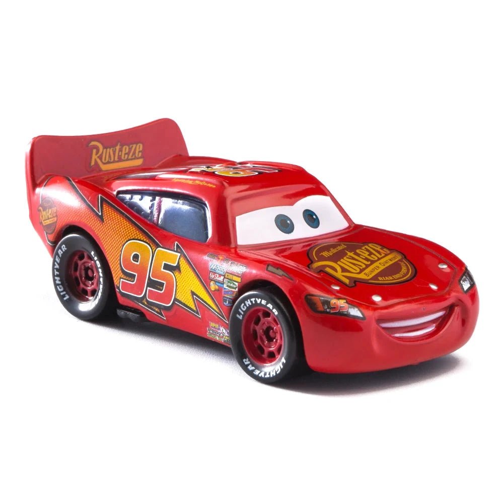 Mandotos Disney Pixar Cars 1 55 Metal Alloy Diecast Toy Car Set Lightning McQueen Mater Jackson Storm The King Nine fingers Store