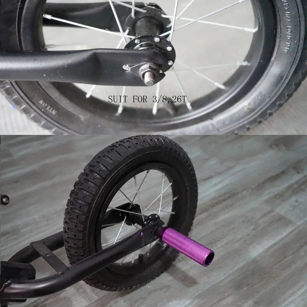 Anti - slip upgraded BMX bike pedals, wear - resistant and anti - slip footrests, mountain bike off - road pedals. MANDOTOS