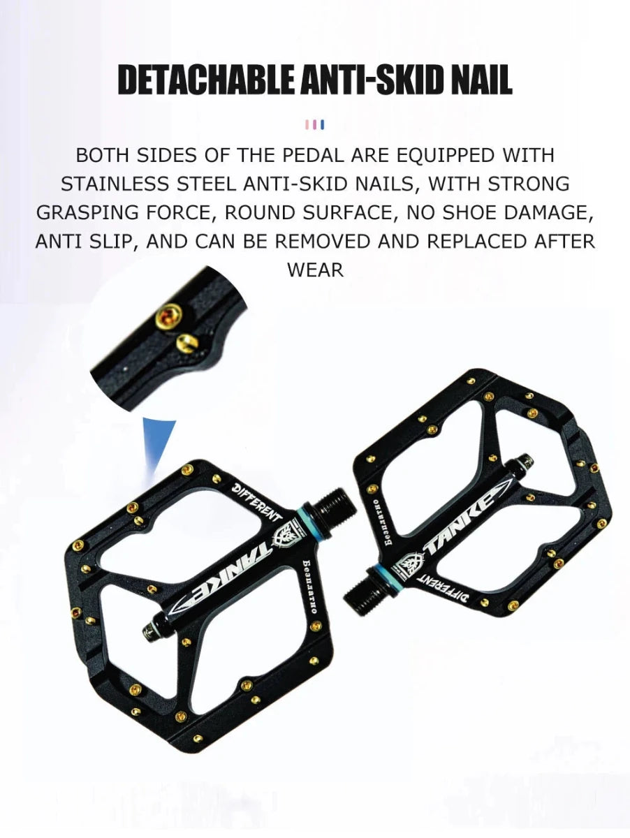 TANKE TP-50 Pedals Sepeda MTB Aluminum Alloy Non-slip Bicycle Pedal Bicycle Pedal Bicycle pedal MANDOTOS