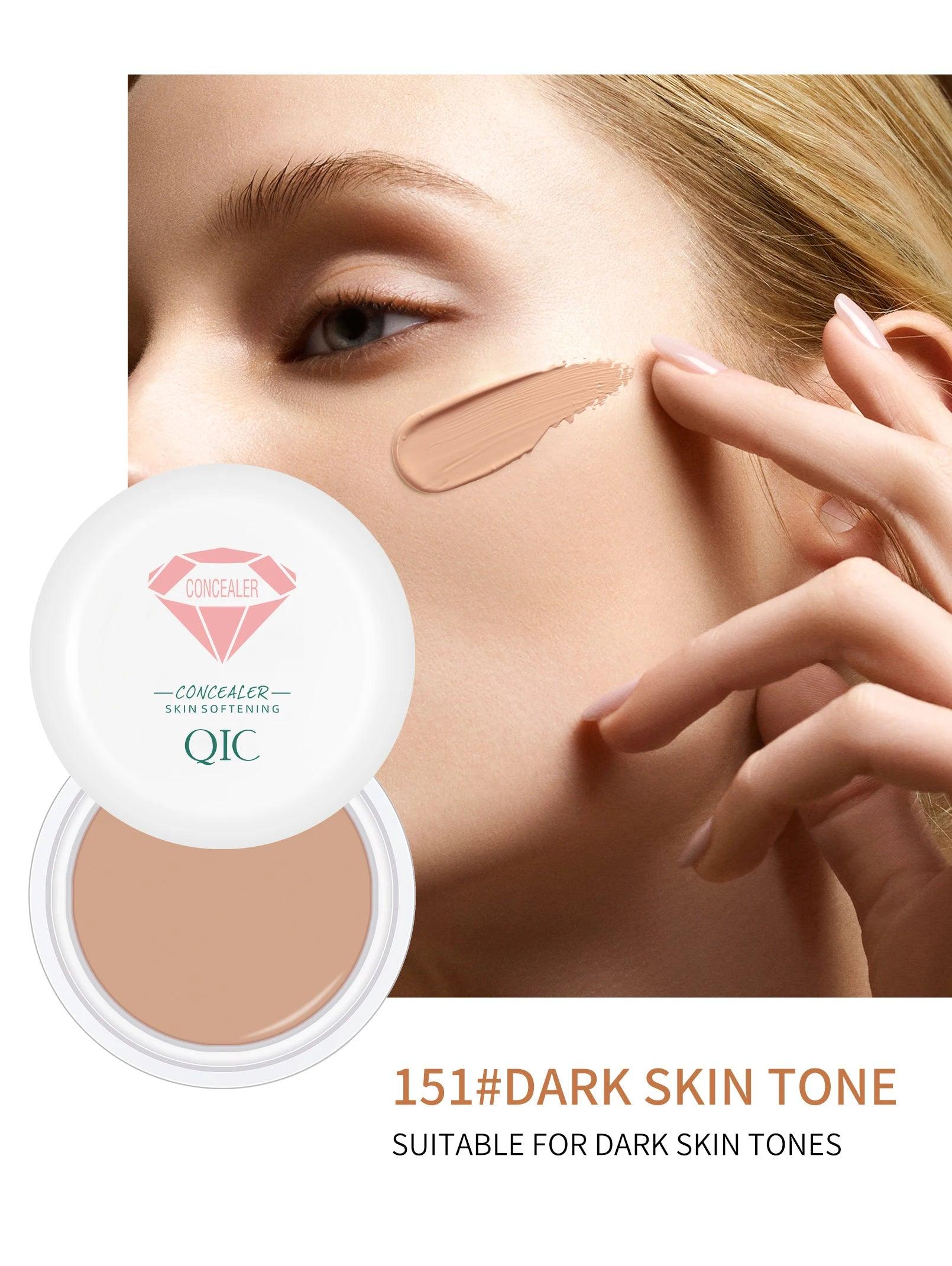High Coverage Concealer Cover Anti Dark Circle Freckle Long-lasting Waterproof Foundation BB Cream for Face Makeup Base Cosmetic - MANDOTOS