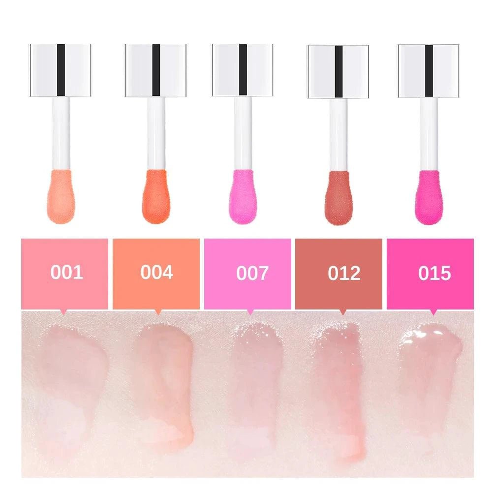 Moisturizing Lip Balm Oil - Plumping Exfoliating Lip Gloss - MANDOTOS