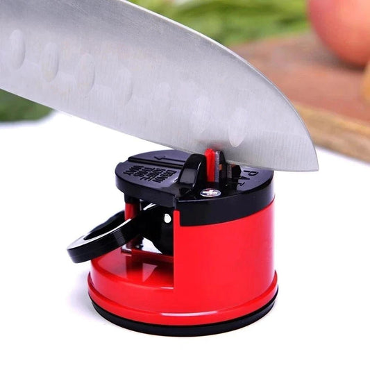 Knife Sharpener - Easy Safe Kitchen Chef Knife Sharpening Tool - MANDOTOS