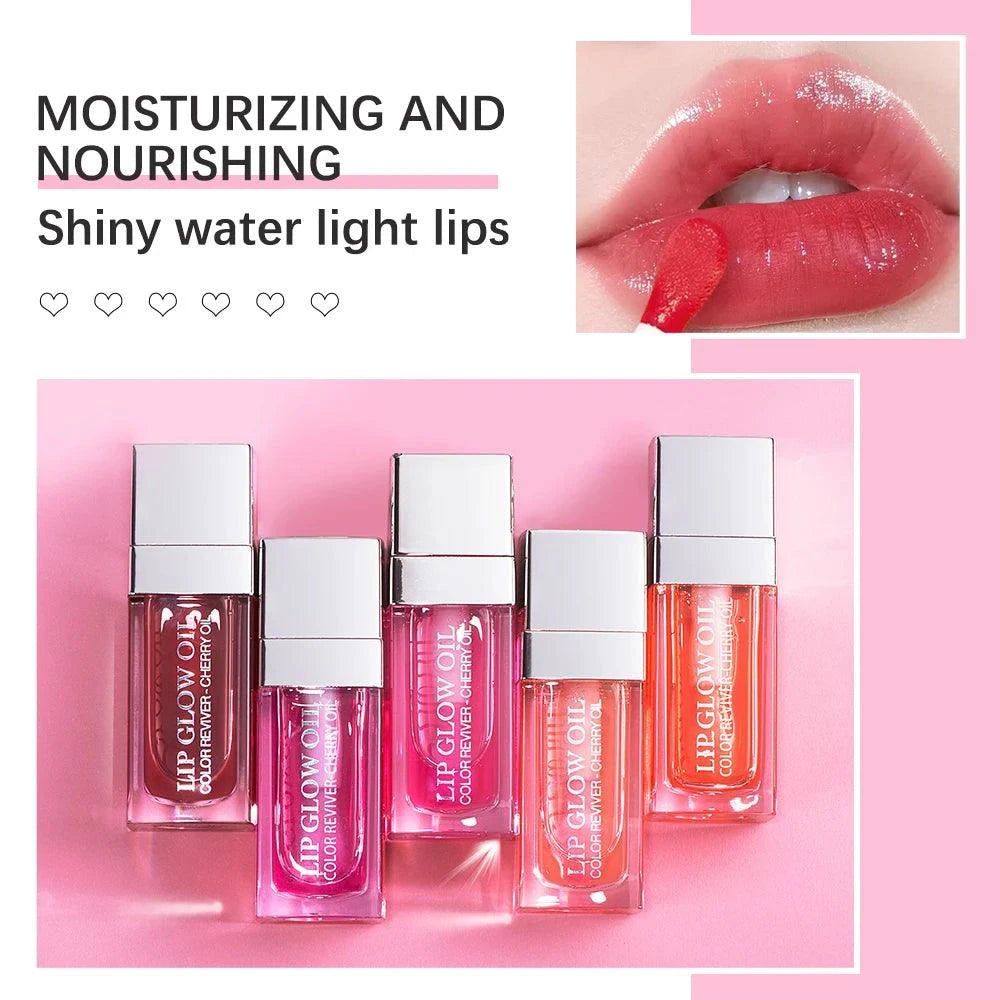 Moisturizing Lip Balm Oil - Plumping Exfoliating Lip Gloss - MANDOTOS