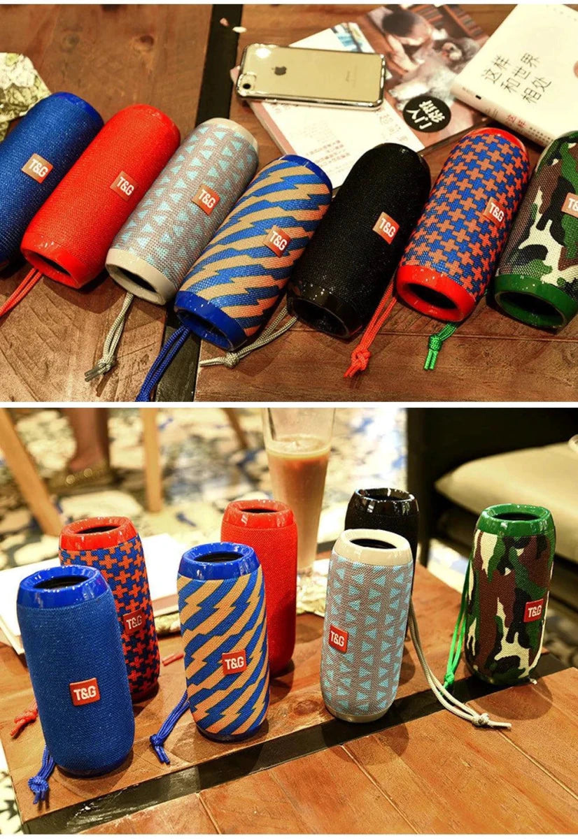 TG117 Bluetooth Speaker - Portable Waterproof TWS Outdoor Speaker - MANDOTOS