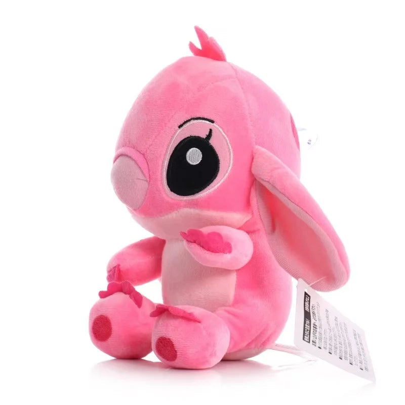 18cm Original Plush Stitch Baby Movie Cartoon Model Doll Children Action Figures Stuffed Toys Pendant Gifts MANDOTOS
