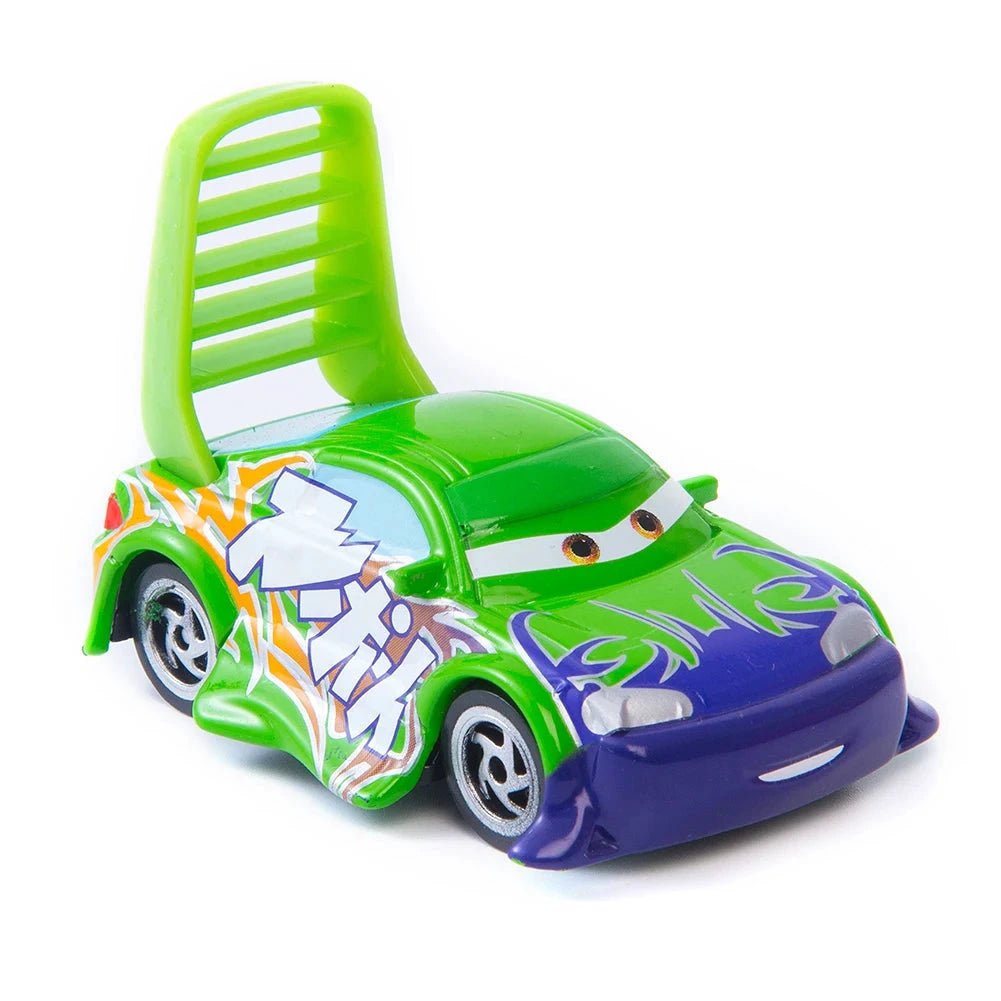 Mandotos Disney Pixar Cars 1 55 Metal Alloy Diecast Toy Car Set Lightning McQueen Mater Jackson Storm The King Nine fingers Store
