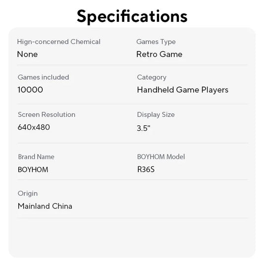 Open Source R36S Retro Handheld Video Game Console Linux System 3.5 Inch IPS Screen Portable Pocket Video Player R35S 64GB Games - MANDOTOS
