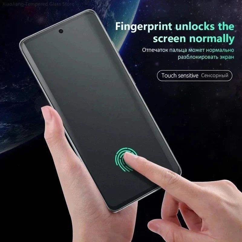 Arvin Matte Ceramic Privacy Screen Protector For Samsung Galaxy Series 3 Pack Anti Spy - MANDOTOS