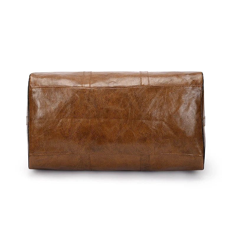 Travel Bag For Men Pu Leather Shoulder Bag Big Capacity Tote Bags For Women Fashion New Duffle Crossbody Bag Sports Pack luggage MANDOTOS