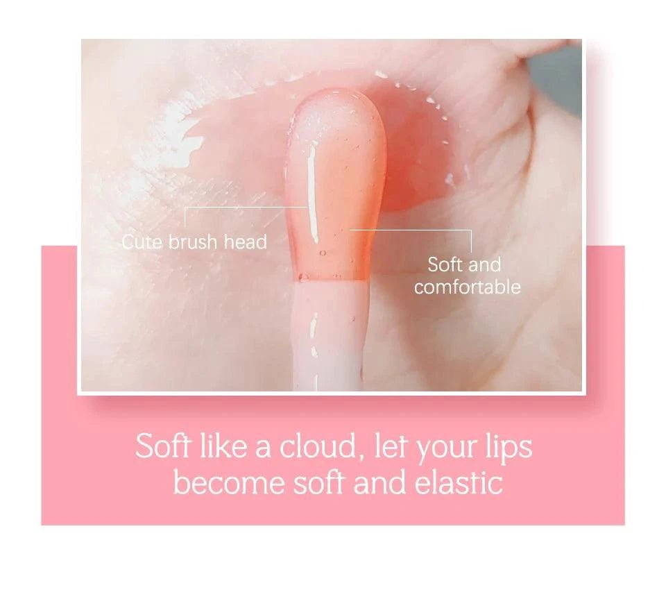 Moisturizing Lip Balm Oil - Plumping Exfoliating Lip Gloss - MANDOTOS