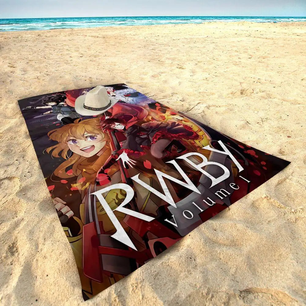 Anime B-RWBYS Microfiber Beach Towel - MANDOTOS
