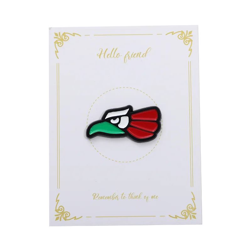 Mexico Flag Hat Pin Retro New Mexican Metal Badge Creative Era Enamel Brooch Baseball Cap Decorative Jewelry Gifts For Friends