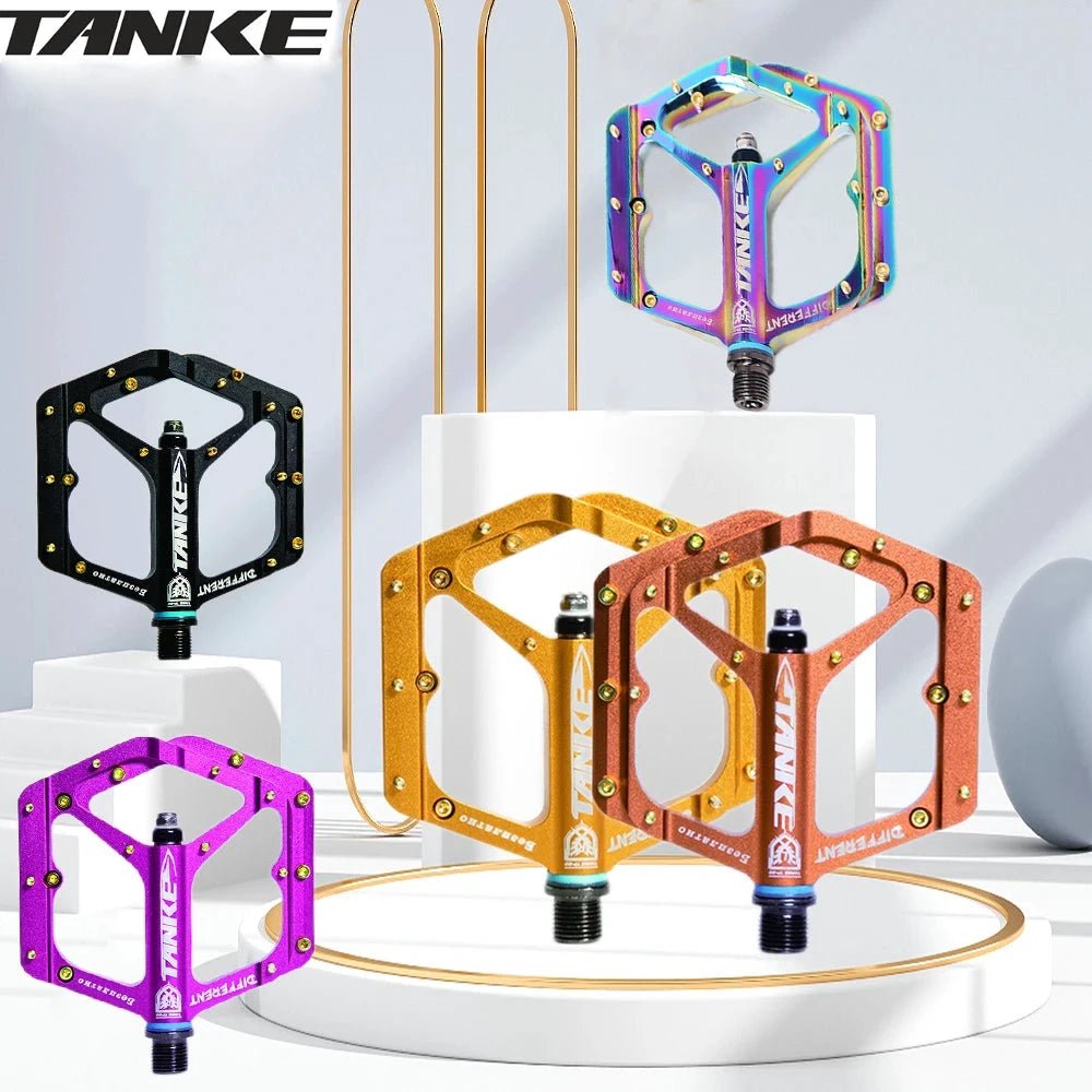 TANKE TP-50 Pedals Sepeda MTB Aluminum Alloy Non-slip Bicycle Pedal Bicycle Pedal Bicycle pedal MANDOTOS