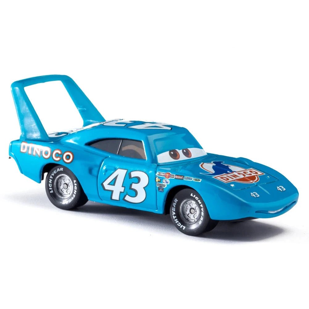 Mandotos Disney Pixar Cars 1 55 Metal Alloy Diecast Toy Car Set Lightning McQueen Mater Jackson Storm The King Nine fingers Store