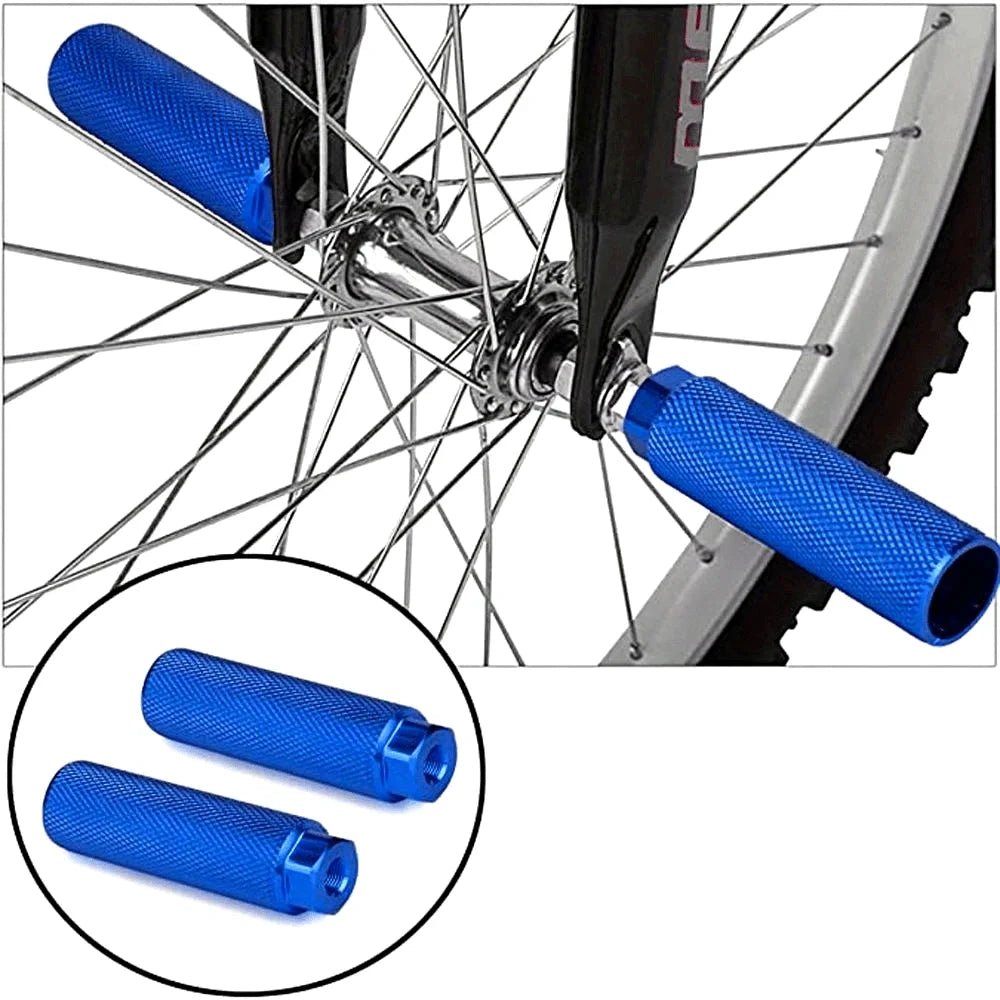 Anti - slip upgraded BMX bike pedals, wear - resistant and anti - slip footrests, mountain bike off - road pedals. MANDOTOS
