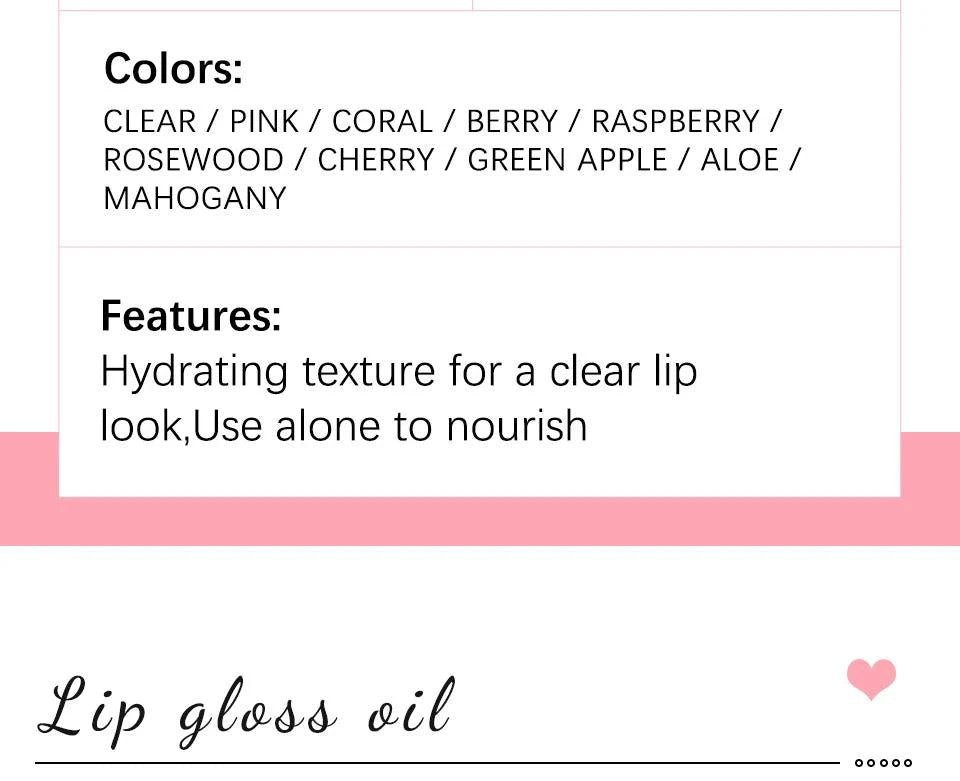 Moisturizing Lip Balm Oil - Plumping Exfoliating Lip Gloss - MANDOTOS