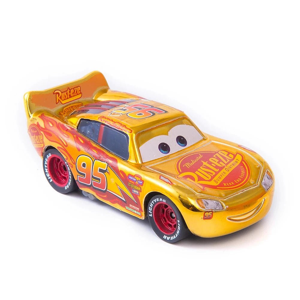 Mandotos Disney Pixar Cars 1 55 Metal Alloy Diecast Toy Car Set Lightning McQueen Mater Jackson Storm The King Nine fingers Store