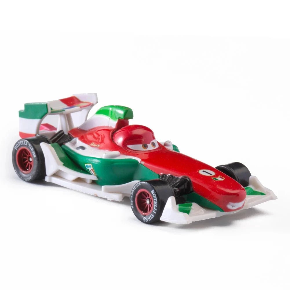 Mandotos Disney Pixar Cars 1 55 Metal Alloy Diecast Toy Car Set Lightning McQueen Mater Jackson Storm The King Nine fingers Store