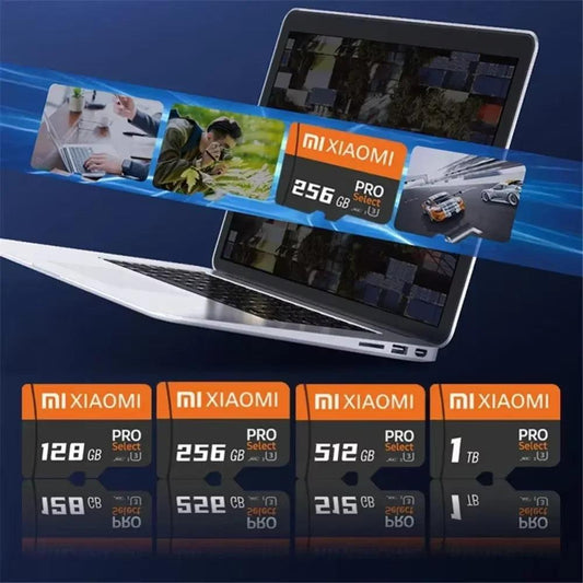 Original Xiaomi 2TB Micro TF SD Card Memory Card TF/SD 128GB 256GB 512GB 1TB Mini Memory Card Class 10 For Camera/Phone 2025 NEW - MANDOTOS