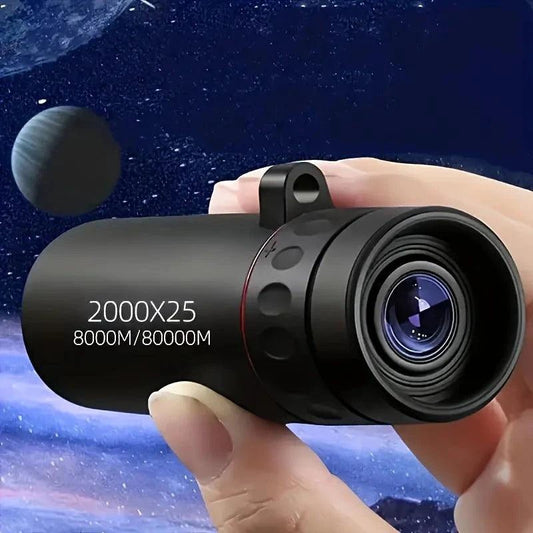 HD Monocular Telescope 2000X25 - Compact Portable for Outdoor Activities - MANDOTOS
