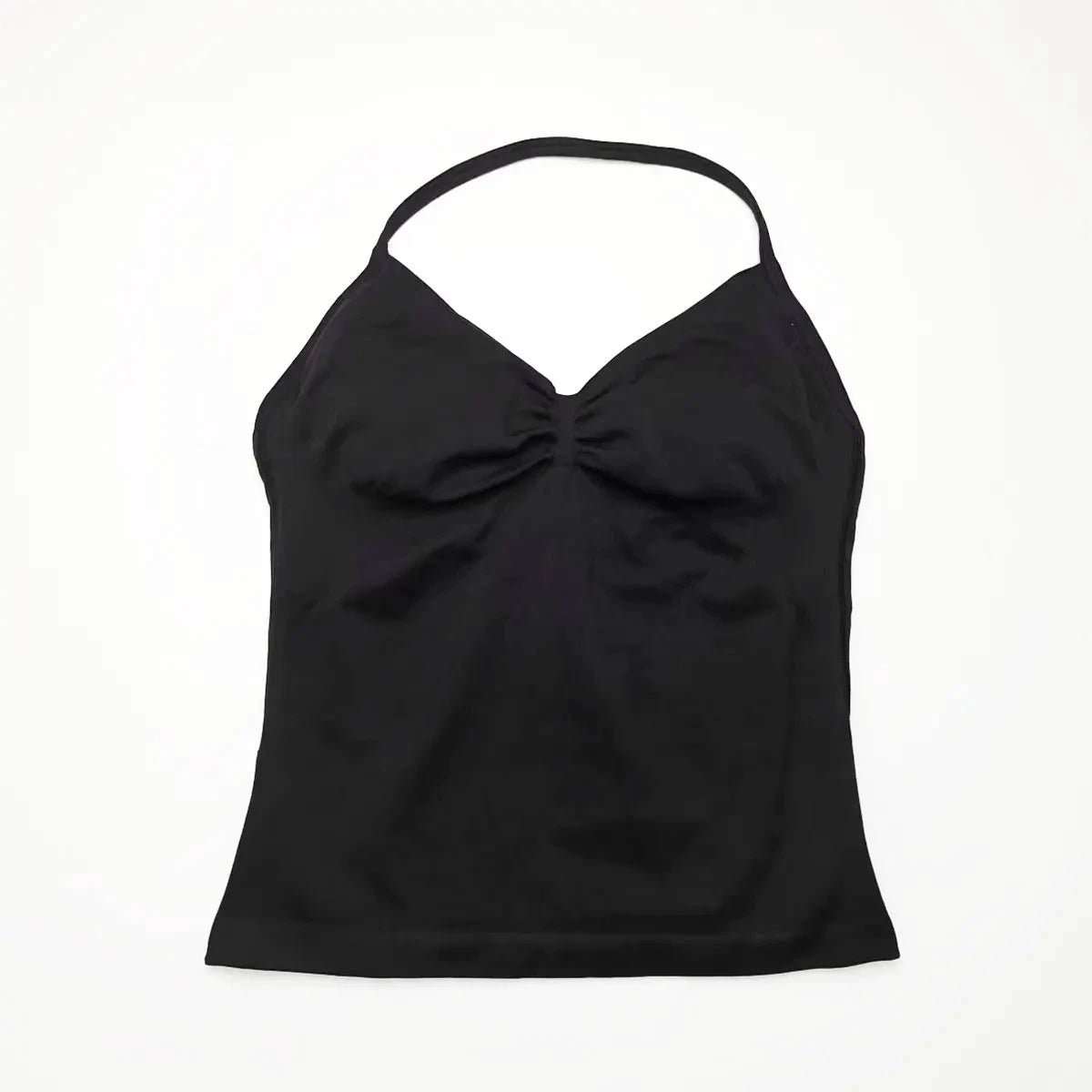 NCLAGEN Impact Longline Strappy Top Sports Yoga Vest Women's Fitness Tank Top Gym Beautiful Open Back Bra Running Workout Halter NCLAGEN Official Store