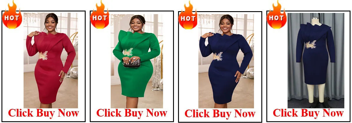 Customized Elegant Dress Women for Wedding Party Summer Autumn African V-neck Long Sleeve Evening Long Maxi Dress Gowns Africa C