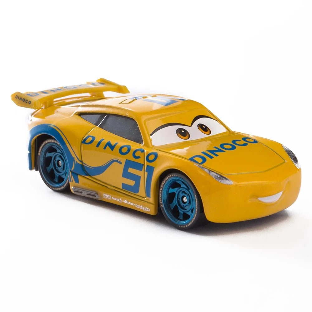 Mandotos Disney Pixar Cars 1 55 Metal Alloy Diecast Toy Car Set Lightning McQueen Mater Jackson Storm The King Nine fingers Store
