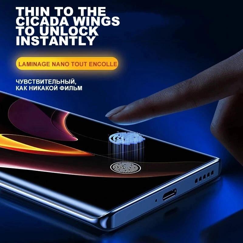 Arvin Matte Ceramic Privacy Screen Protector For Samsung Galaxy Series 3 Pack Anti Spy - MANDOTOS