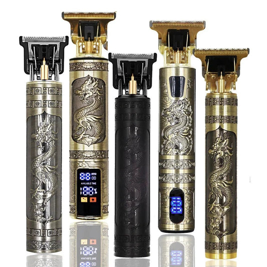 T9 Hair Clipper Repair Beard Shaving Body Hair Trimmer Clippers Electric Machine Men Haircut Machine 0mm Barber Shaver - MANDOTOS