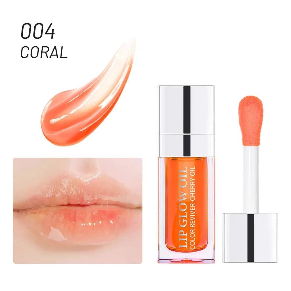 Moisturizing Lip Balm Oil - Plumping Exfoliating Lip Gloss - MANDOTOS