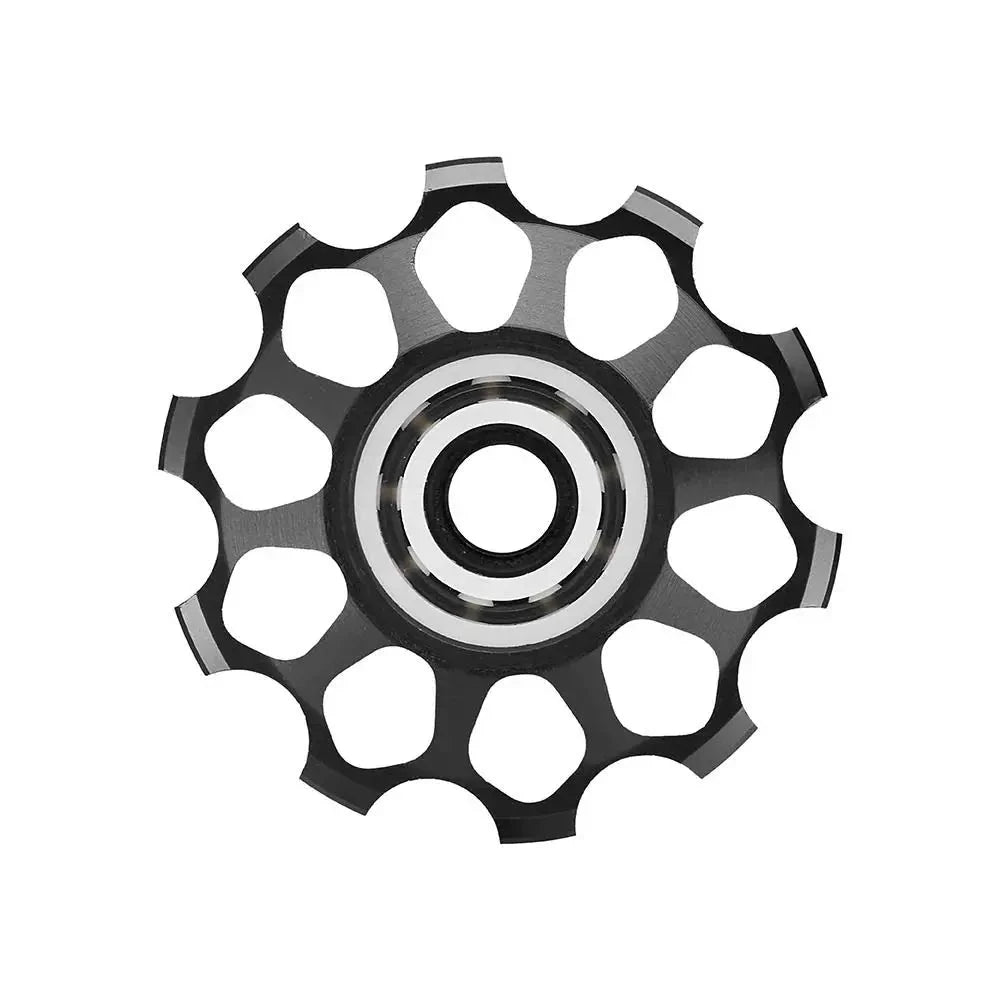 Ceramic Bicycle Guide Wheel, Rear Derailleur, Bearing Axis Adapter, Bike Guide Roller, Jockey Wheel, 10T-17T MANDOTOS