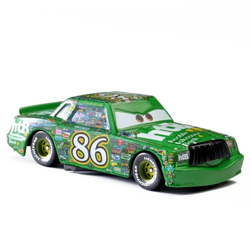 Mandotos Disney Pixar Cars 1 55 Metal Alloy Diecast Toy Car Set Lightning McQueen Mater Jackson Storm The King Nine fingers Store