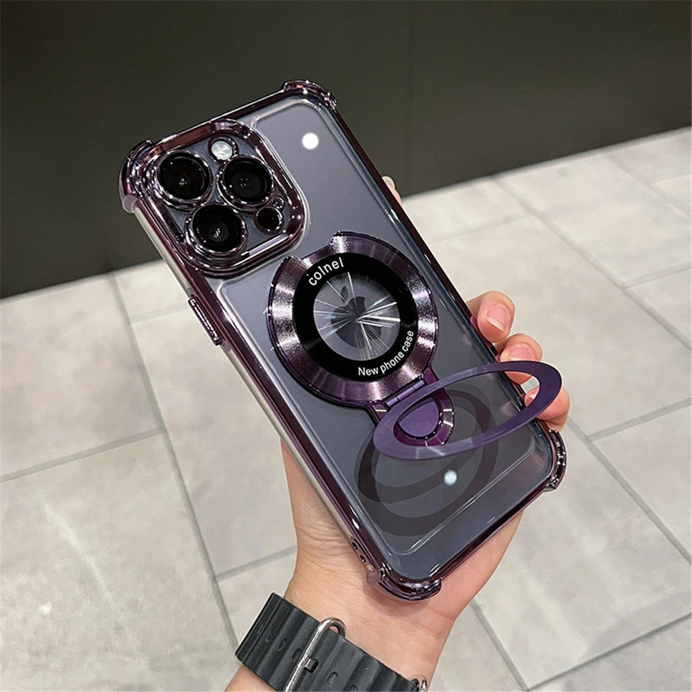 Luxury Shockproof Magnetic Magsafe Case for iPhone 17 Pro Max - MANDOTOS INTERNATIONAL
