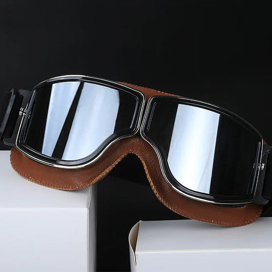 Retro Windproof Motorcycle Glasses - Enjoy the Open Road in Style! 🏍️ - MANDOTOS