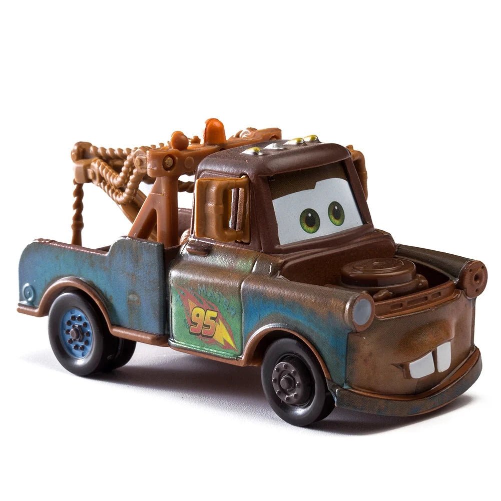 Mandotos Disney Pixar Cars 1 55 Metal Alloy Diecast Toy Car Set Lightning McQueen Mater Jackson Storm The King Nine fingers Store