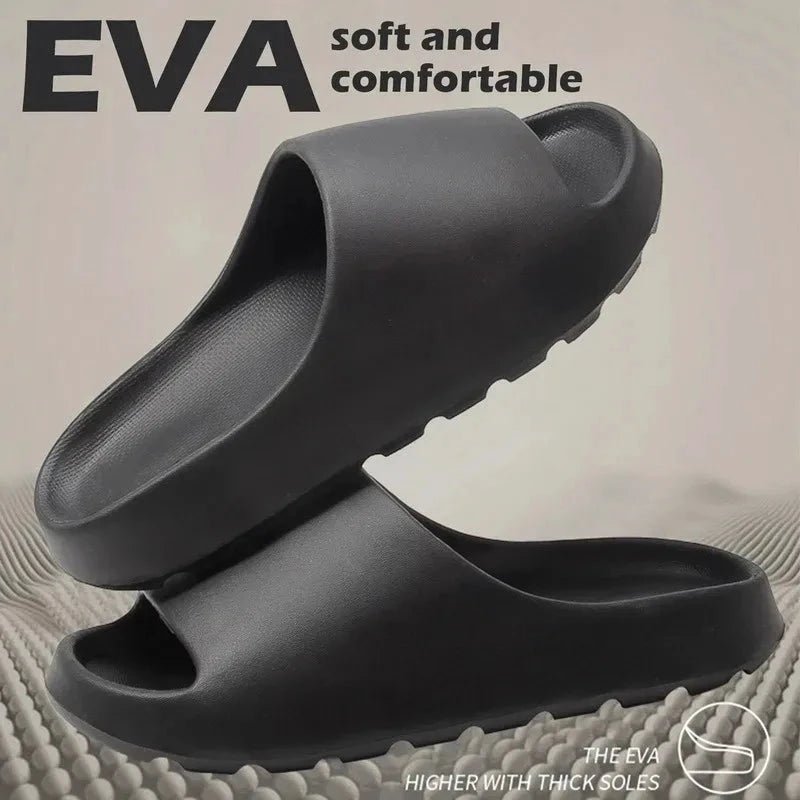 Coconut Slippers Cloud Thick-soled Sandals Summer Fashion Soft Bottom Beach Men Slippers Women's Sandals EVA Slides MANDOTOS