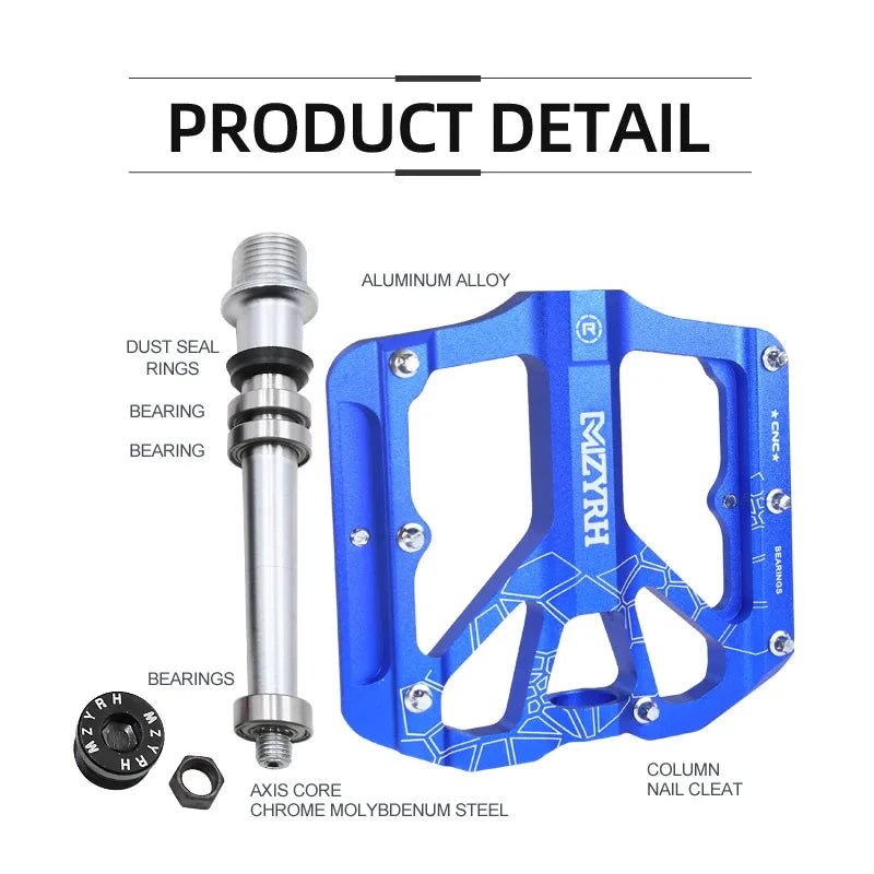 MZYRH Ultralight Sealed Bearing Bike Pedals: Revolutionize Your Ride! 🚴♂️🔥 - MANDOTOS
