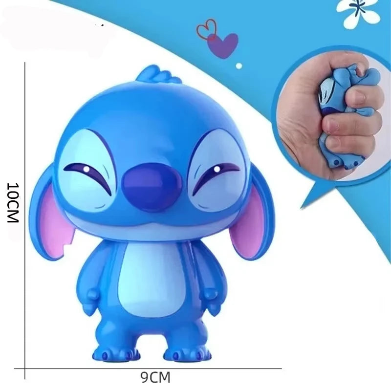 Cute Lilo Stitch Decompression Toy Stitch Model Decompression Soft Slow Rebound Doll Cartoon Figure Toy Healing Gift MANDOTOS
